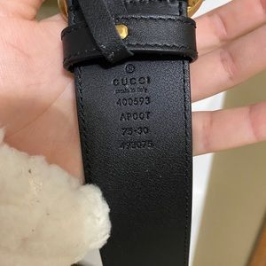 Gucci Double G belt